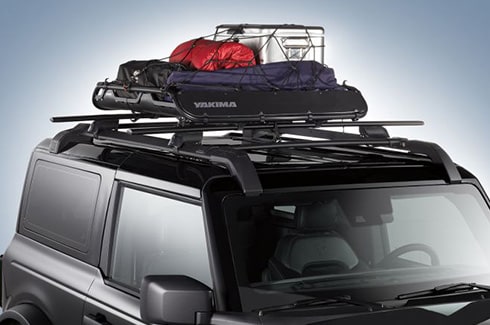 Descubre Accesorios Ford Bronco en PR, Parrillas y Transportadores Yakima Cesta de Carga