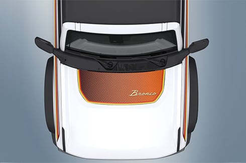 Descubre Accesorios Ford Bronco en PR, Gráficos Personalizables Ford Capucha Carenado/Rayas