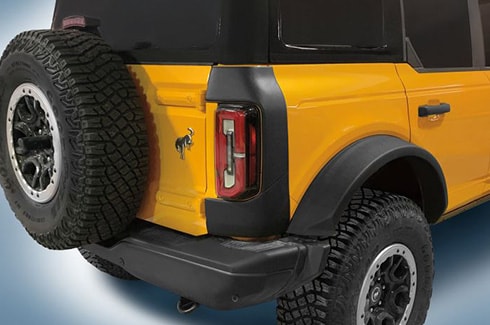 Descubre Accesorios Ford Bronco en PR, Protector de Riel Exterior Esquinas Traseras