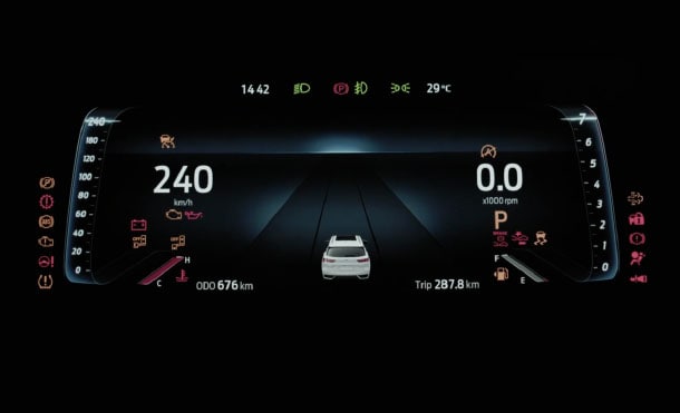 Descubre el Espectacular Cluster Digital de 7 pulgadas equipado en la SUV Ford Territory 2023