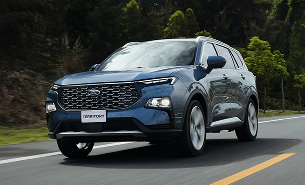 Descubre el Sistema de Preservación de Carril equipado en Ford Territory 2023