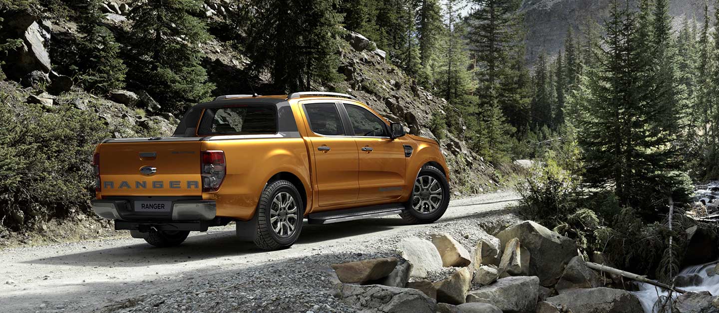 Ford Ranger 2019 truck Pickup color blanco lleva tu equipo de aventura a todos los terrenos