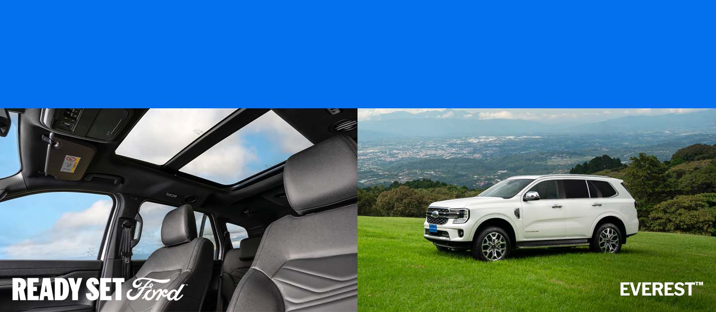 2026 Ford Everest, available in the Caribbean. Versions, features and equipment