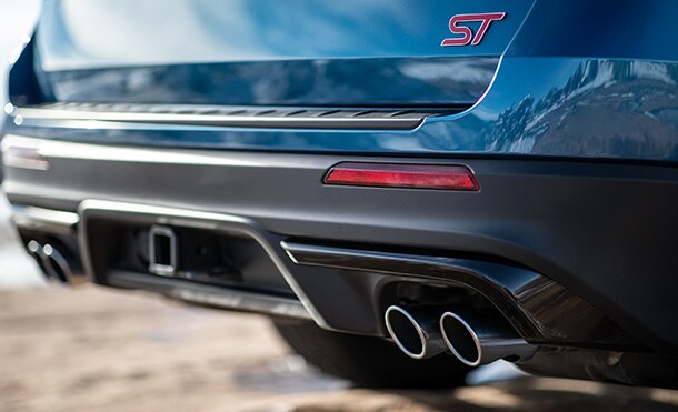 Ford Explorer ST, an SUV with a sporty engine, tires and design