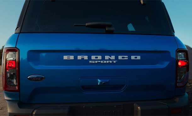 2025 Bronco Sport® features LED lighting for safe driving