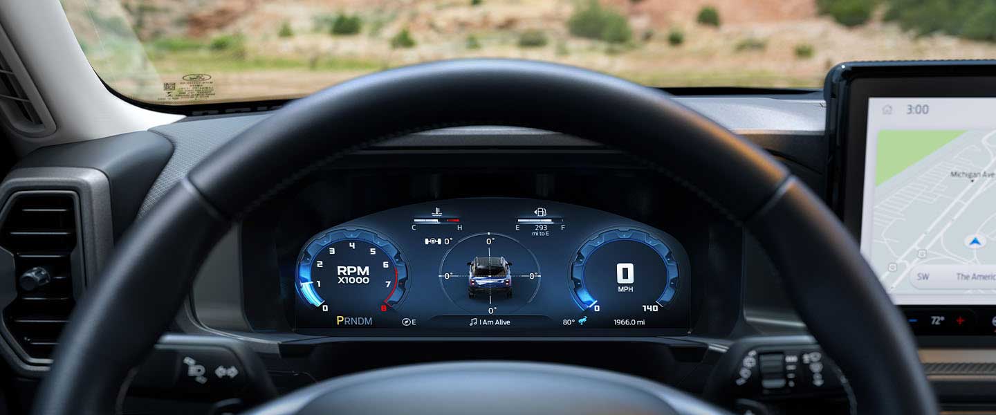 Discover the Technology of Bronco Sport® 2025, available for purchase in Caribe