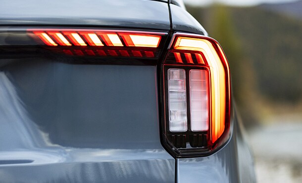 2025 Explorer®, the Sports SUV with Tail Lights with Integrated Bar Design
