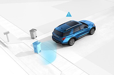 Discover the Security provided by the Reverse Camera equipped in the 2025 Explorer® SUV