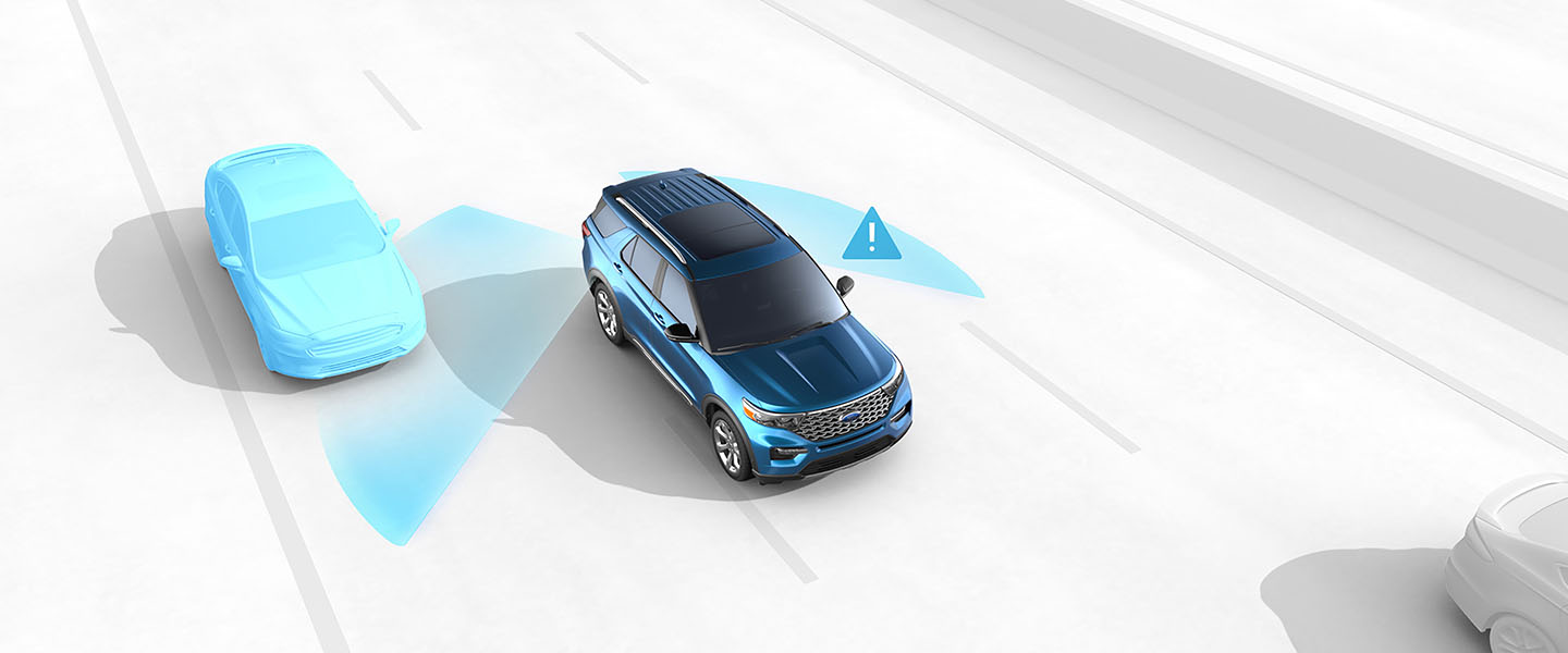Discover the Safety provided by Adaptive Cruise Control in 2023 Explorer®