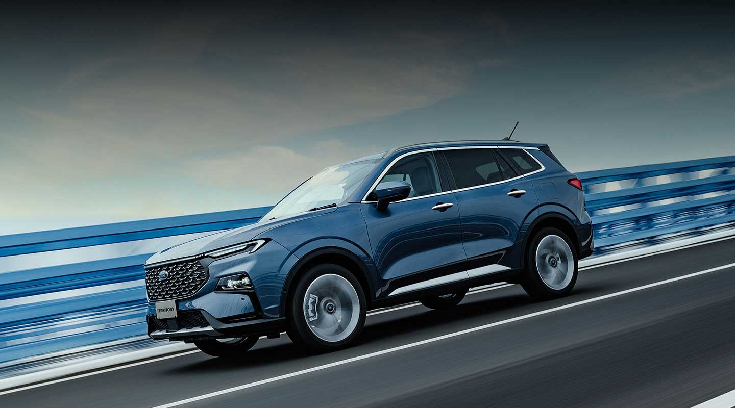 2024 Ford Territory RHD, Dynamic SUV with Surprising Exterior Design and Large Interior Space