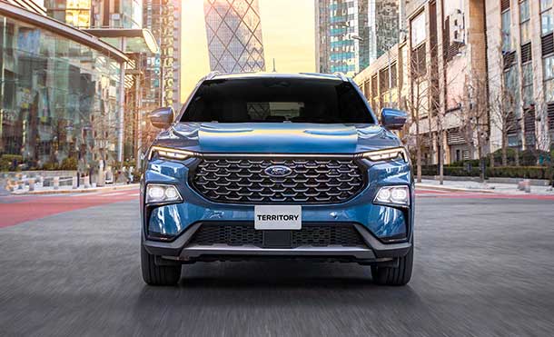2024 Ford Territory RHD, SUV equipped with Traction Control and Stability Control