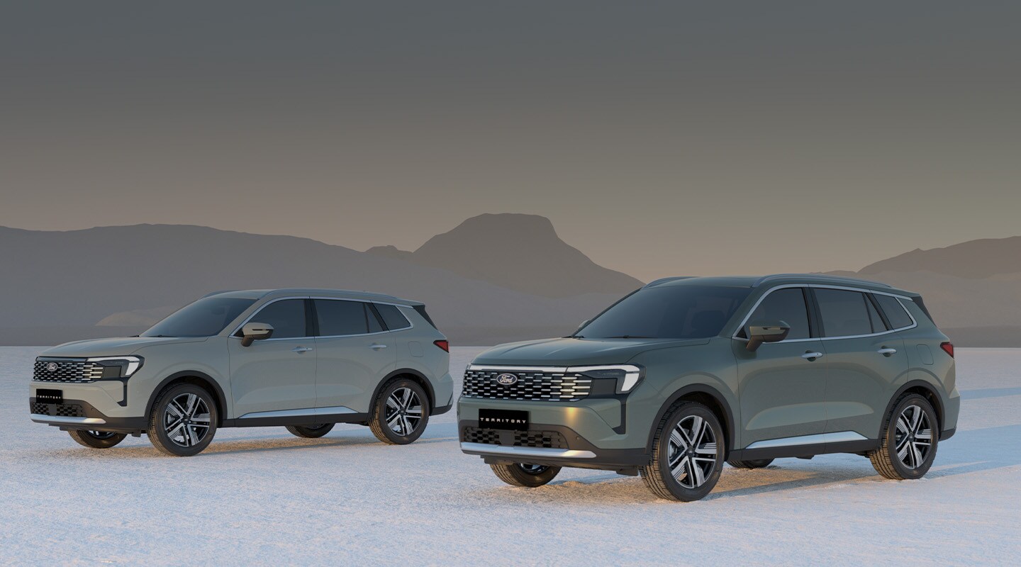 Buy the 2026 Territory® SUV at Ford Caribbean in different colors and equipment