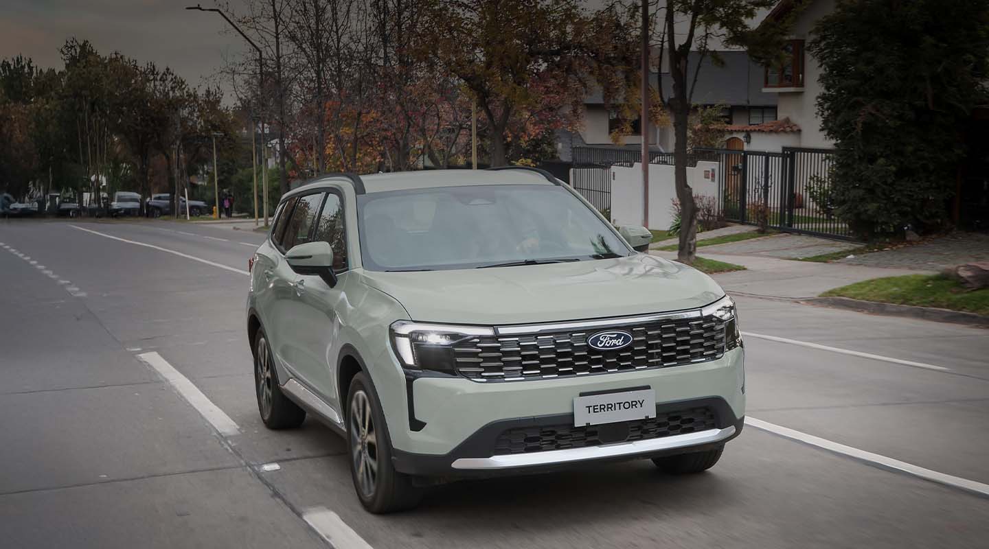 2026 Territory® with hybrid engine for electric and gasoline driving