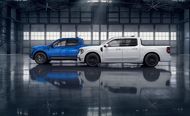 Maverick™ 2025 offers customization packages to change the appearance of the Pickup