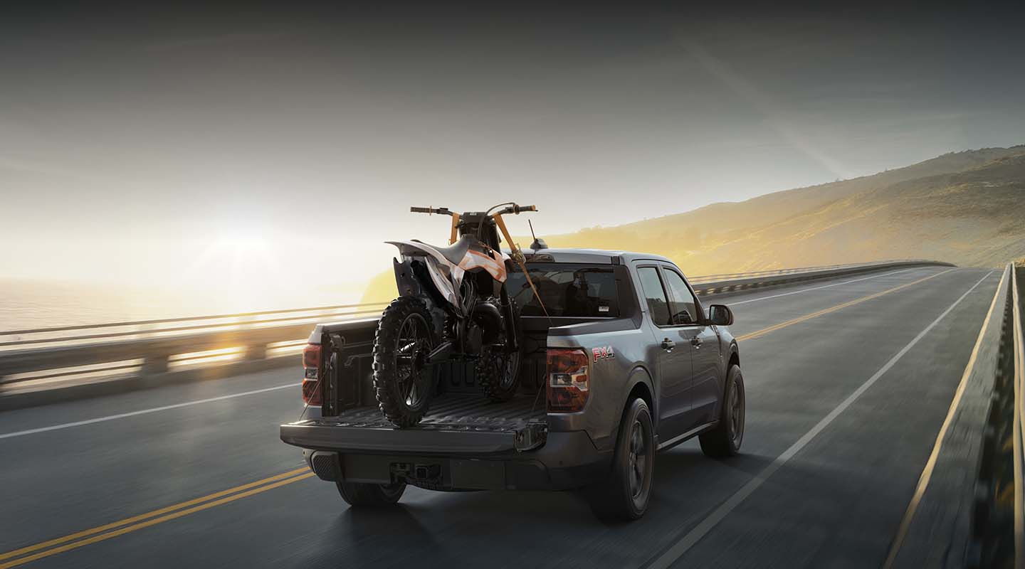 Maverick™ 2025 is a compact Pickup with safety and technology to prevent accidents