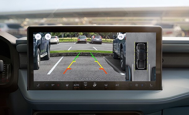 2025 Maverick™ allows safe maneuvers thanks to Rear Camera