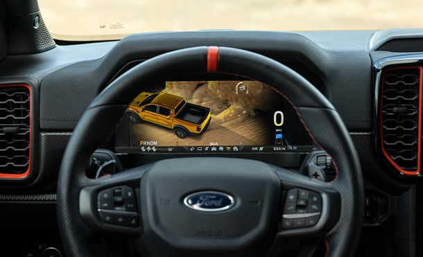 Ford Ranger Raptor 2026 has drive modes to optimize driving and power