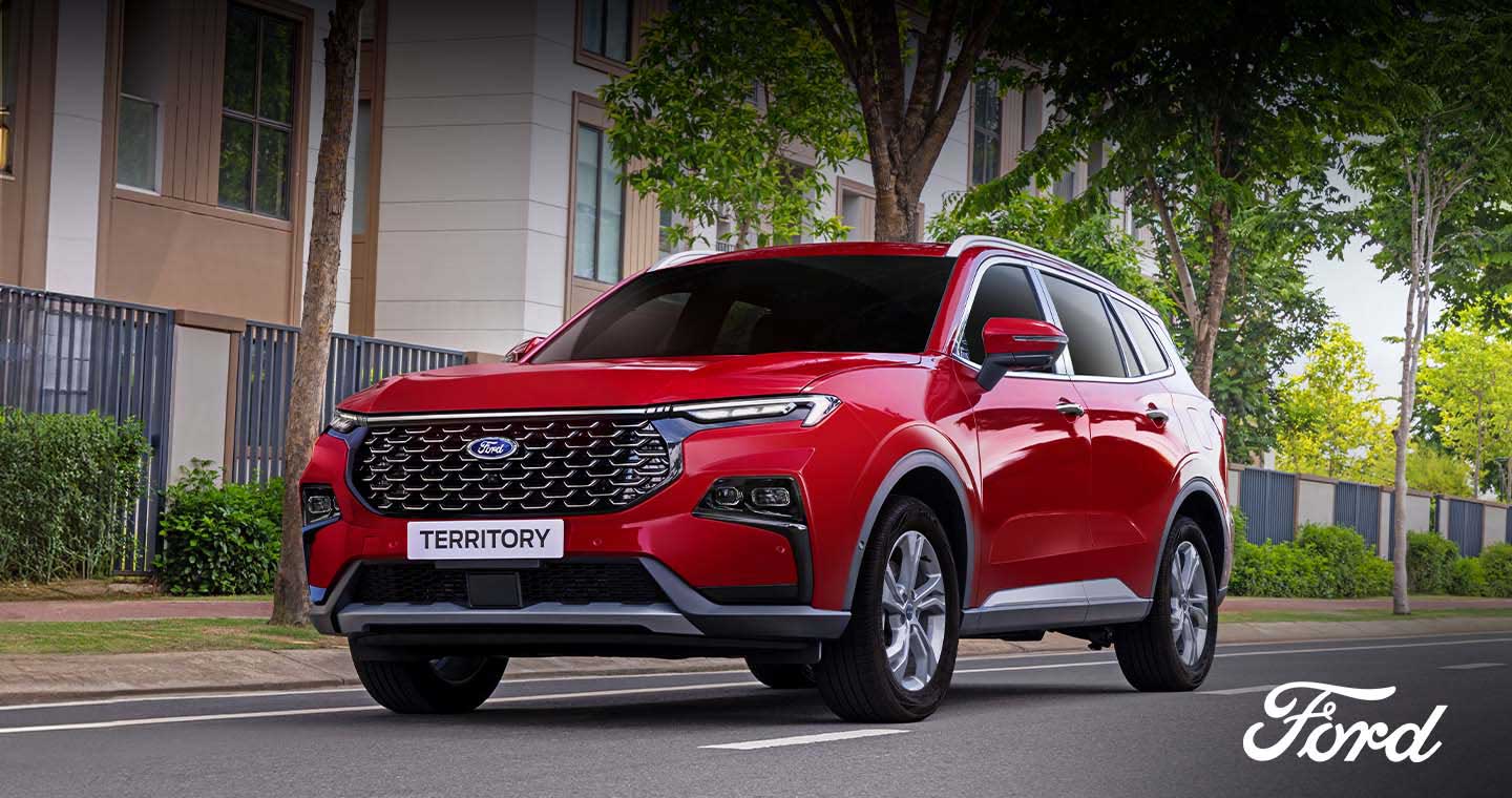 Discover all features and equipment that Ford Territory 2025 offers in Jamaica