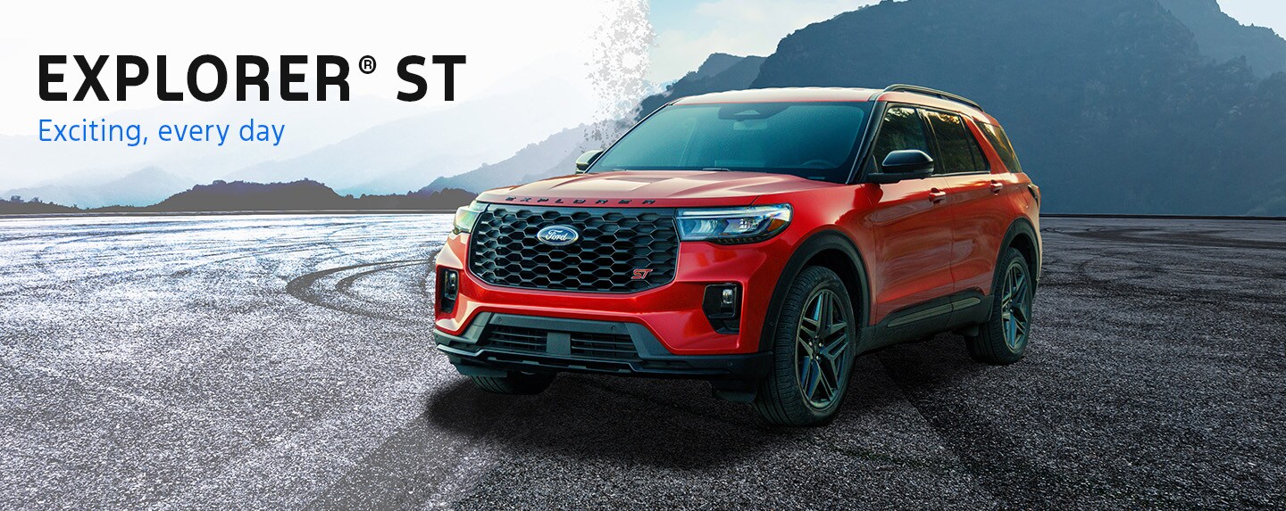 Ford Explorer ST, a sporty SUV with an efficient, powerful and high-performance engine