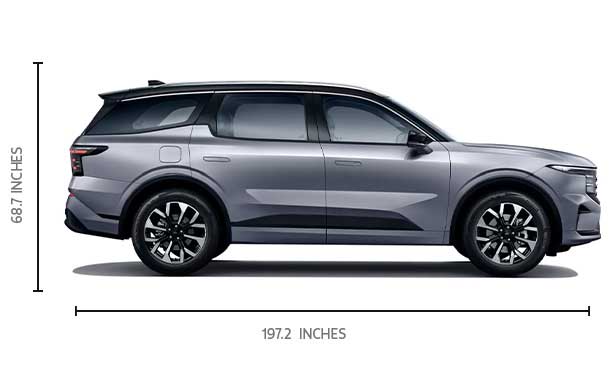 Learn about the height, width, and length of Ford™ Edge™ 2026, available in the Caribbean