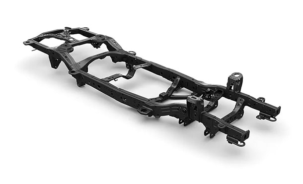 2023 Ford Everest is mounted on a strong high-strength steel chassis. Discover it!